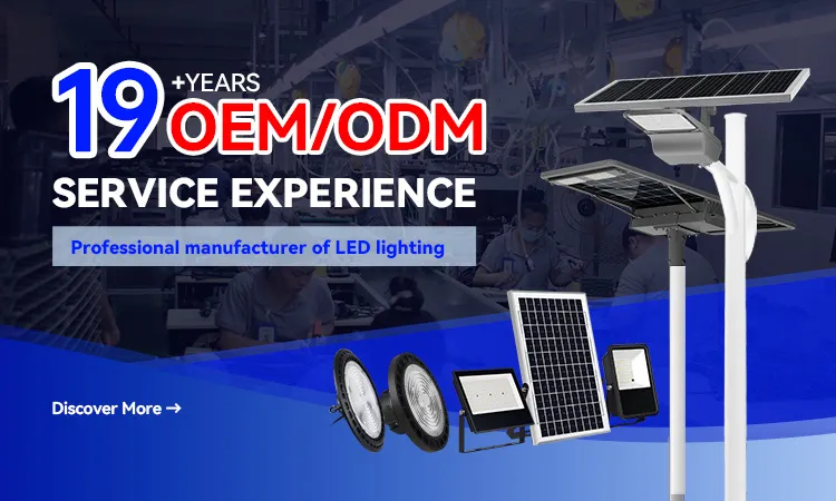 Reliable OEM ODM Lighting Solutions Provider