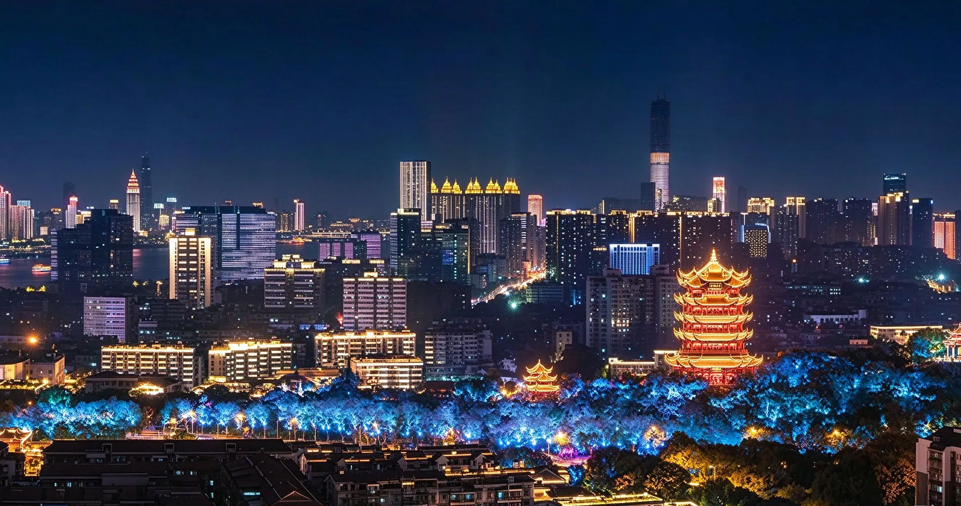 Wuhan-Military-Games-Landscape-Lighting-Project-01