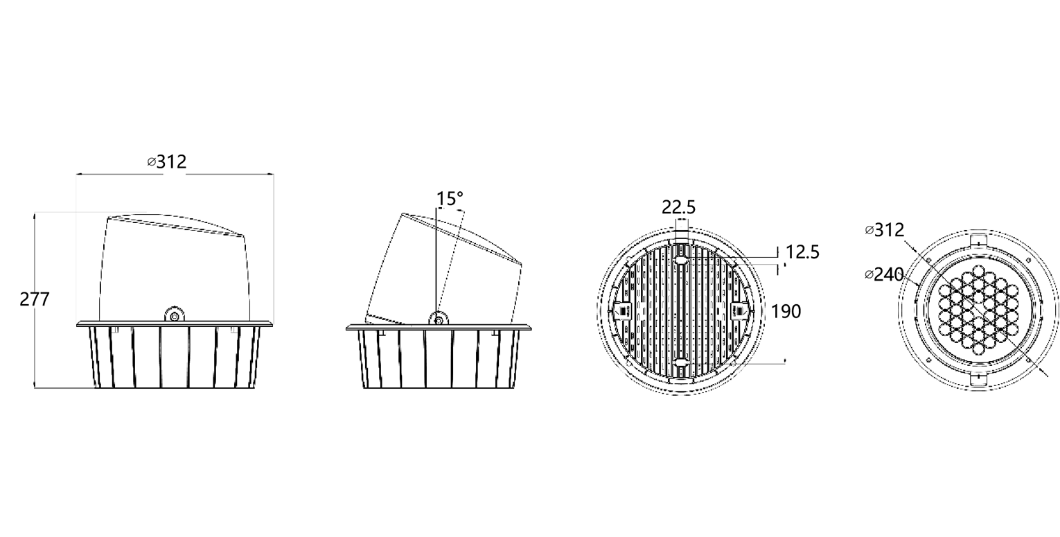 null HUG-7081 Underground light Specifications 02.png